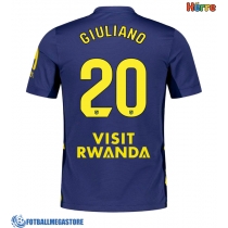 Fotballdrakt Herre Atletico Madrid Giuliano Simeone #20 Bortedrakt 2025-26 Kortermet